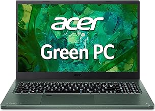 Aspire Vero AV15-53P-77V9 Intel Evo Green PC | 15.6" FHD IPS 100% sRGB Display | Intel Core i7-1355U | Intel Iris Xe Graphics | 16GB LPDDR5 | 512GB Gen 4 SSD | Killer Wi-Fi 6E | PCR Materials