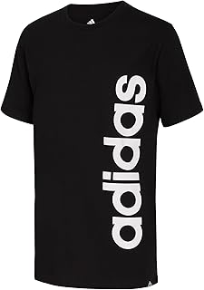 Boys' Short Sleeve Cotton Jersey Logo T-Shirt Tee