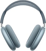 AirPods Max Wireless Over-Ear Headphones, Pro-Level Active Noise Cancellation, Transparency Mode, Personalized Spatial Audio, USB-C Charging, Bluetooth Headphones for iPhone - Blue