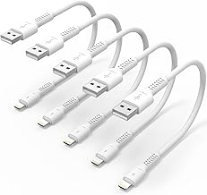 Sponsored Ad - 6 inch iPhone Charge Cable Short, 0.5ft 5Pack USB to Lightning Cord for Fast Charging Stations Compatible with Apple iPhone 12 11 Pro Max Xs 8 7 6 5 Plus, iPad Air/Mini