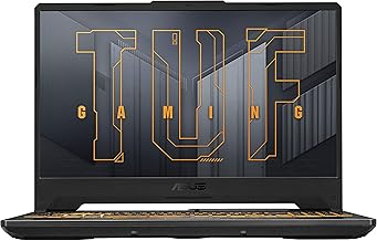 TUF Gaming A15 Gaming Laptop, 15.6” FHD 144Hz Display, NVIDIA® GeForce RTX™ 3050, AMD Ryzen™ 5 7535HS, 8GB DDR5, 512GB PCIe® Gen4 NVMe™ SSD, Wi-Fi 6, Windows 11, FA506NC-ES51