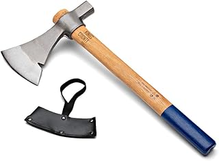 Kings County Tools Camping Tools | Pickaroon, Hatchet or Axe | German Drop Forged Blade | Lightweight and Easy to Carry | Hickory Handle