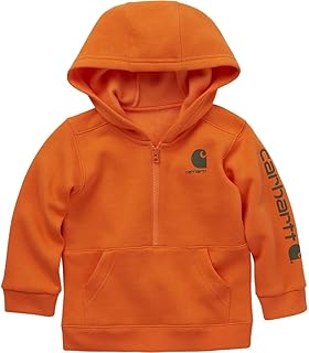 Kid's CA6273 Long-Sleeve Half-Zip Sweatshirt - Boys