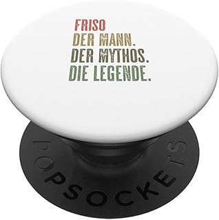 FRISO - der Mann der Mythos die Legende | Name Komisch - PopSockets Swappable PopGrip
