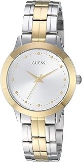 Classic Slim Stainless Steel + Gold-Tone Bracelet Watch. Color: Silver/Gold-Tone (Model: U0989L8)
