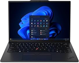 Gen 12 ThinkPad X1 Carbon Laptop with Intel Ultra 7 155U Processor, 14" WUXGA 100% sRGB Non-Touch Display, 32GB 6400MHz RAM, 512GB Gen4 Performance SSD, FHD+ IR+ RGB Camera, and Windows 11 Pro