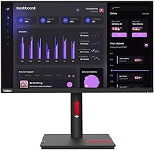 ThinkVision T24i-30 24" Class Full HD LED Monitor - 16:9 - Raven Black