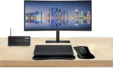Sponsored Ad - ThinkStation P3 SFF i7, 64GB RAM, 1TB SSD, RTX A2000 12GB Bundled with ViewFinity S95UC 49” Curved Dual 2K, MK650 Wireless Keyboard & Mouse, Gel Mouse & Wrist Pad