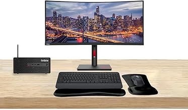 Sponsored Ad - ThinkStation P3 SFF i7, 32GB RAM, 1TB SSD, Windows 11 Pro, UHD Graphics 770 Bundled with ThinkVision T34w 34” Curved 2K UWQHD, MK650 Wireless Keyboard & Mouse, Gel Mouse & Wrist Pad