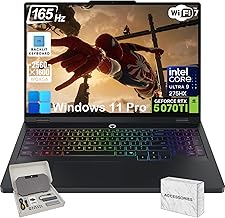 Legion Pro 5i Gen 10 Gaming Laptop 2025, GeForce RTX 5070 Ti, Intel 24 Core Ultra 9 275HX, 32GB RAM, 2TB SSD, 16" 2.5K OLED 165Hz Display, Win 11 Pro, Wi-Fi 7, 24zone RGB Backlit, w/Accessories