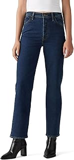 Women's Riveted Ribcage Straight Ankle Jeans