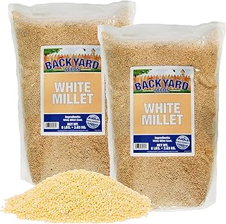 CountryMax White Proso Millet Unhulled Bulk Wild Bird Seed (16 Pounds)