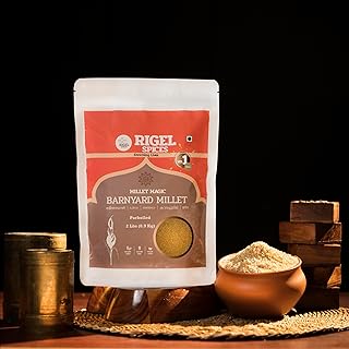 Sponsored Ad - Rigel Spices Barnyard Millet | 2lbs resealable pack | Kuthiraivali | Non GMO | Gluten Free | Rich in fiber