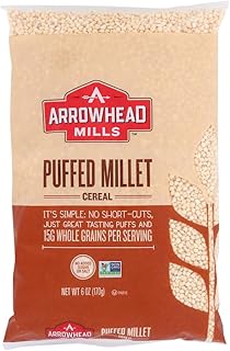 Arrowhead Mills Puffed Millet Cereal 6 Oz (Pack of 12) - Pack Of 12
