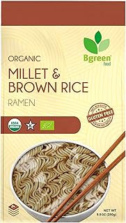 Sponsored Ad - Big Green Organic Food- Organic Millet & Brown Rice Ramen, Gluten-Free, Non-GMO, Vegan, Kosher (3)