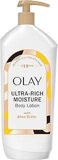 Body Lotion for Women, Ultra Rich Moisture, 24hr Moisturizing & Deep Hydration, Absorbs Instantly, Penetrating Vitamin B3 Complex, For All Skin Types, Shea Butter Scent, 18 fl oz