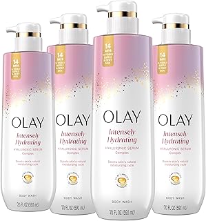 Sponsored Ad - Body Wash for Women, Intensely Hydrating, Hyaluronic Acid Serum Complex, Renews Moisture, Free of Parabens & Phthalates, Vitamin B3 Lameller Technology, For All Skin Types, 20 fl oz (Pa