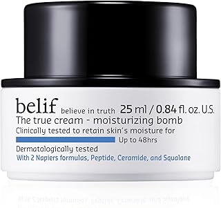 Sponsored Ad - Moisturizing Bomb – Daily Ceramide Moisturizer with Peptide & Squalane, 48hr Hydration & Anti-Aging Cream, Milky & Lightweight, Restores Skin Barrier, Korean Skincare, 0.84 fl oz (25ml)