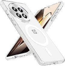 Magnetic for OnePlus 13 Case [Compatible with MagSafe] Translucent Shockproof Slim Fit Military Grade Drop Proof Protection Anti-Fingerprint Cover Phone Case for OnePlus 13 5G 2025(Clear)