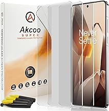 Screen Protector for OnePlus 13 [3 Pack], Tempered Glass UV Set, 9H Hardness Scratch Resistant, Sensitive Touch, Full edge-to-edge coverage with a seamless fit