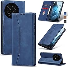 Sponsored Ad - Flip Wallet Case for OnePlus 13 5G,Leather Magnetic Folio Cover with Card Holder,Kickstand - TPU Shockproof Durable Protective Phone Case,Blue