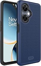 DualShield Merge Grip Phone Case for OnePlus Nord N30 5G 2023 - Dual Layer, Shockproof, Military Grade, Slim, Non-Slip Heavy Duty Protective Phone Case - Protector Phone Cover - Indigo Blue