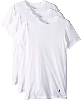 Men's Ralph Lauren Slim Fit Wicking Crew Undershirts 3-Pack