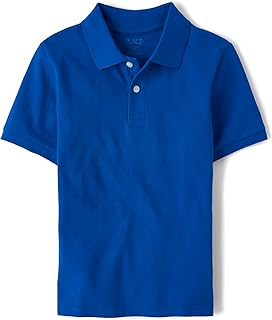 Boys' Uniform Short Sleeve Pique Polo
