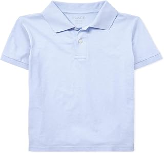 Boys' Multipack Short Sleeve Soft Jersey Knit Polos
