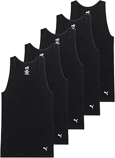 Men's 5 Pack Cotton Rib Tank Top