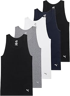 Sponsored Ad - Men's 5 Pack Cotton Rib Tank Top