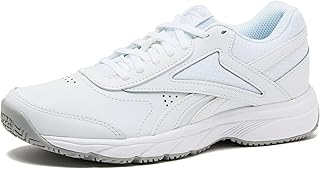 Work N Cushion Non Slip Work Shoes for Men, Black or White Safety Sneakers