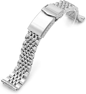 Sponsored Ad - 20mm Goma BOR 316L Stainless Steel Metal Watch Band Straight End