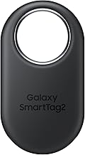 Galaxy SmartTag2, Bluetooth Tracker, Smart Tag GPS Locator Tracking Device, Item Finder for Keys, Wallet, Luggage, Pets, Use w/ Phones and Tablets Android 11 or Later, 2023, 1 Pack, Black