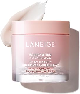 Sponsored Ad - Bouncy and Firm Sleeping Mask: Revitalize, Smooth, Peony & Collagen Complex, Barrier-Boosting Hydration