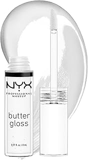 Butter Gloss, Non-Sticky Lip Gloss - Sugar Glass ,Clear