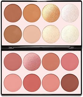 16 Colors Contour Palette Make up - Blush Highlighters Bronzer Powder All in one Makeup Palettes Contour Kit - Face Cosmetics Gifts for Women Beauty for Festivals (SET1)