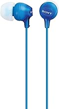 MDREX15LP In-Ear Earbud Headphones, Blue