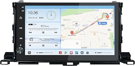 Sponsored Ad - 10.2'' Android 13 Car Stereo for Toyota Highlander 2014-2019,with Wireless CarPlay & Android Auto,1280 * 720 Resolution、 QLED Touchscreen、Car Radio Upgrade
