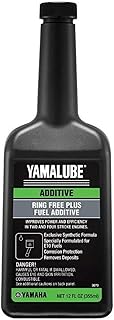 Yamaha New OEM Yamalube Outboard 12oz Ring Free Plus Fuel Additive, ACC-RNGFR-PL-12