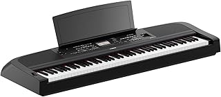 88-Key Weighted Digital Piano, with Foot Switch and Music Rest, Black-Furniture Stand Sold Separately, ‎167.64 x 45.72 x 20.32 cm (DGX670B)
