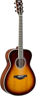 FS-TA Concert Size Transacoustic Guitar w/ Chorus and Reverb, Brown Sunburst