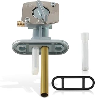Tank Switch Gas Valve Fuel Petcock w/Gasket for Yamaha Bear 250 400 Shut Off Valve for Yamaha Bear Tracker 250 Bruin 250 Timberwolf ATV