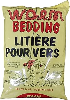 Magic Products Worm Bedding Bag Fishing Bait, 1.5-Pound, Brown