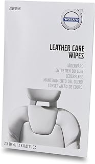 Genuine Leather Care Wipes Cleans and Conditions