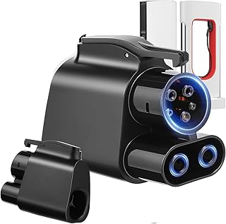 Sponsored Ad - 2025 NACS to CCS1 Adapter, 500A/1000V fit for V3/V4 Tesla Supercharger, Nacs DC Adapter Compatible with Ford, Rivian, GM, Volvo, Polestar, Hyundai, Lucid, Kia, Genesis CCS1 EVs