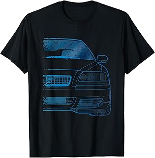 Classic Racing S60-R Turbo Blue Gradient Tshirt T-Shirt