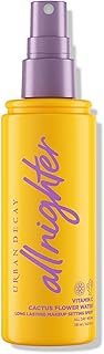 All Nighter Vitamin C Hydrating Makeup Setting Spray for Face, Transfer-Resistant, Waterproof, 16 HR Wear, with Vitamin C & Cactus Flower Water, Illuminated Finish, for Dry Skin, Vegan
